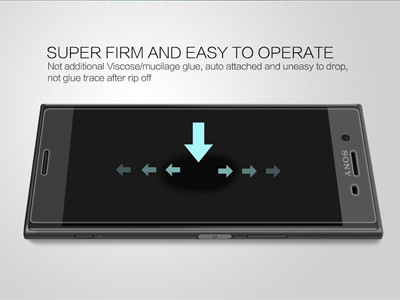 AMAZING H+ PRO Temperovan tvrden sklo na displej Sony Xperia XZ Premium + flia na zadn stranu