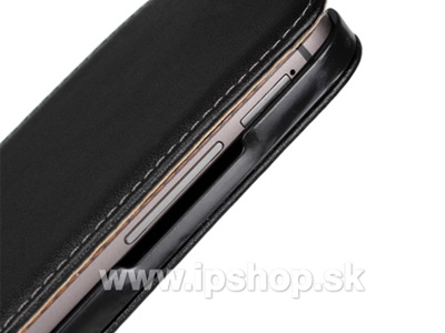 Smart Flip puzdro pre HTC One (M8) ierne + flia na displej