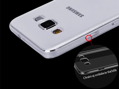 Ochrann kryt (obal) TPU Ultra Slim Clear (ry) na Samsung Galaxy A3 (A300)