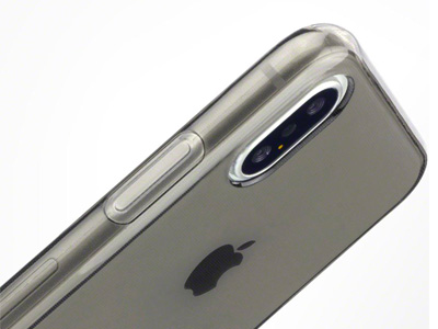 Ochrann gelov kryt (obal) TPU Smokey Black (dymov ed) na Apple iPhone X / XS **AKCIA!!