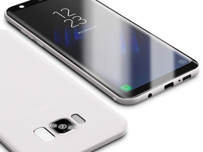 Ochrann kryt (obal) Ultra Slim White Matte (biely) na Samsung Galaxy S8
