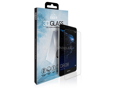 EIGER 3D Glass - Temperovan tvrden sklo na cel displej pre HUAWEI P10 Lite **AKCIA!!