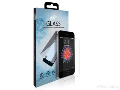 EIGER Glass - Ultra odoln temperovan tvrden sklo na displej pre Apple iPhone 5S / iPhone SE