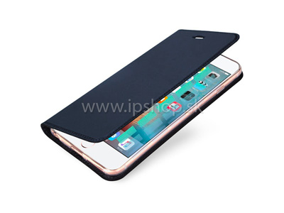 Luxusn Slim puzdro Dark Blue (tmavomodr) na iPhone 6/6S