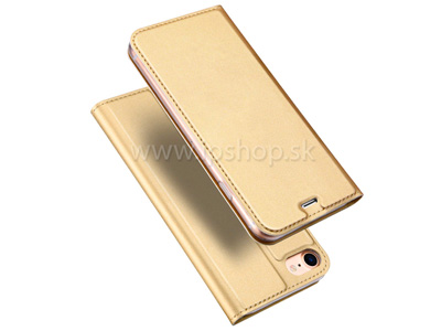 Luxusn Slim puzdro Gold (zlat) na iPhone 7 / iPhone 8 / iPhone SE 2020