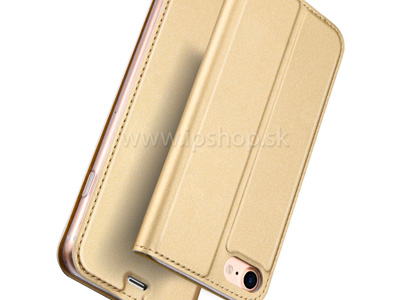 Luxusn Slim puzdro Gold (zlat) na iPhone 7 / iPhone 8 / iPhone SE 2020