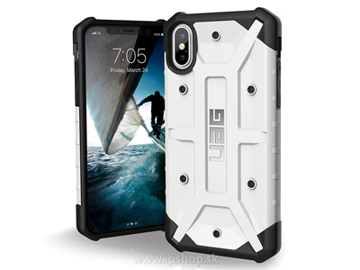 Urban Armor Gear (UAG) Pathfinder White (biely) - ultra odoln ochrann kryt (obal) na Apple iPhone X / XS
