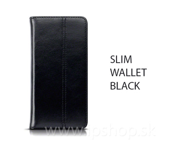 Penenkov pouzdro Slim Wallet z prav ke na LG G6 ern **AKCIA!!
