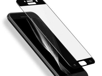Tempered Glass Black - temperovan tvrden ochrann sklo na cel displej pre Samsung Galaxy A5 (2017) ierne