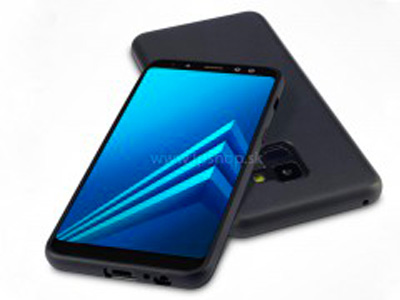 Ochrann kryt (obal) TPU Black Matte (ierny) na Samsung Galaxy A8 (2018) **VPREDAJ!!