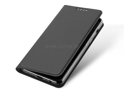 Luxusn Slim pouzdro Dark Grey (tmavoed) na Samsung Galaxy A8 (2018)