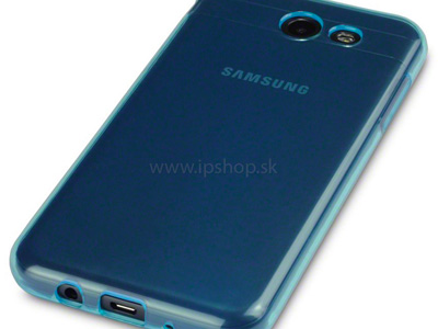 Ochrann kryt (obal) Blue TPU modr transparentn na Samsung Galaxy J3 2017