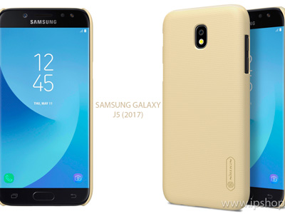 Samsung Galaxy J5 (2017) Exclusive SHIELD Gold - luxusn ochrann kryt (obal) zlat + flia na displej **AKCIA!!