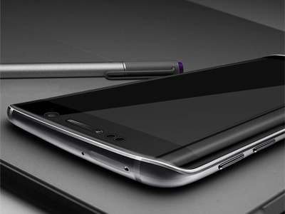 3D Edge To Edge Glass - Temperovan tvrden ochrann sklo na cel displej pre Samsung Galaxy S7 Edge - strieborn