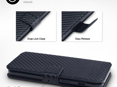 Peaenkov puzdro Carbon Slim Line Black (ierne) na Samsung Galaxy A3 2017
