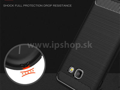Fiber Armor Defender Black (ierny) - odoln ochrann kryt (obal) na Samsung Galaxy A3 2017