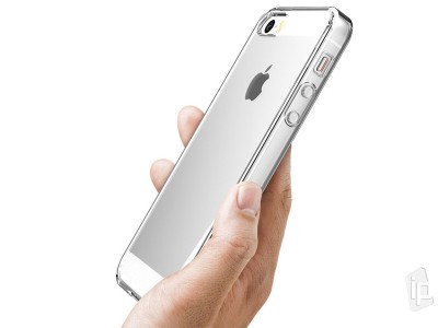 Ochrann kryt (obal) TPU Ultra Clear (ry) typ na Apple iPhone 5 / 5S / SE **VPREDAJ!!