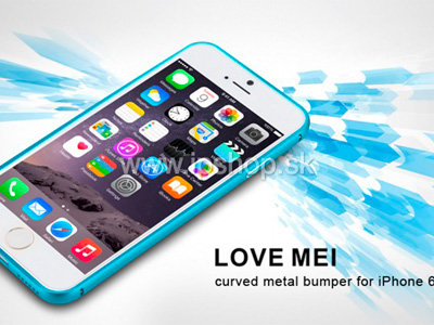 Ultra Slim Aluminium Bumper (rmik) na Apple iPhone 6/6S (4.7") zlat **VPREDAJ!!