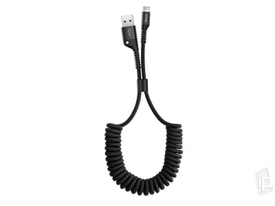 Baseus Fish Eye Spring Cable - Naahovac kabel pro zariadenia Apple (38-100 cm) **AKCIA!!