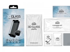 EIGER 3D Tempered Glass Black - temperovan tvrden ochrann sklo na cel displej pre Apple iPhone 7/8 Plus ierne **AKCIA!!