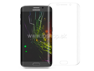 3D Ochrann flia na displej pre Samsung Galaxy S6 Edge Plus s pokrytm celho displeja - 2 kusy v balen **DOPREDAJ