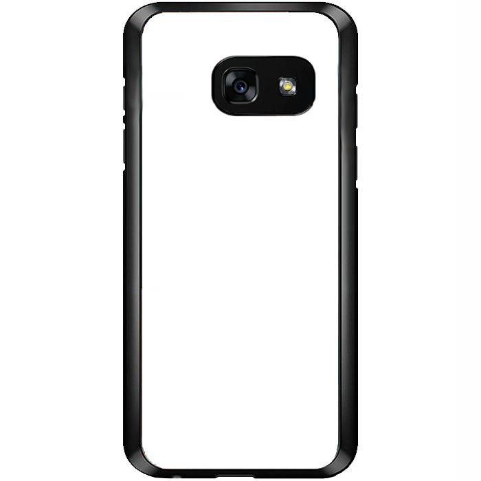 Kryt (obal) s potlaou (vlastnou fotkou) s iernym okrajom pre Samsung Galaxy A3 (2017) **VPREDAJ!!