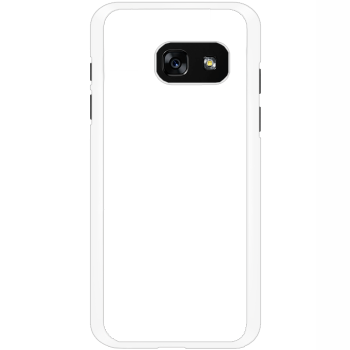 Kryt (obal) s potlaou (vlastnou fotkou) s bielym okrajom pre Samsung Galaxy A3 (2017)