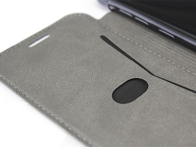 Glitter Card Case Black - Ochrann flip puzdro na Samsung Galaxy S8 ierne **AKCIA!!