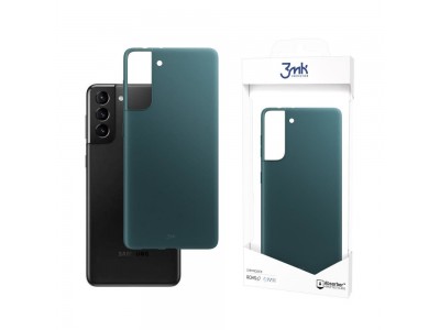 3MK Matt Case  Ochrann kryt pre Samsung Galaxy S21 5G - 3mk Matt Case lovage (tmavozelen)