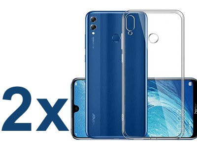 2x Ultra Clear - Ochrann kryt pro Huawei Y9 2019 **AKCIA!!