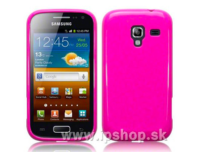 Ochrann gelov kryt (obal) na Samsung Galaxy Ace 2 i8160 Candy Pink (ruov) **VPREDAJ!!