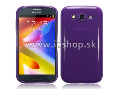 Ochrann kryt (obal) TPU na Samsung Galaxy Grand Duos fialov **VPREDAJ!!