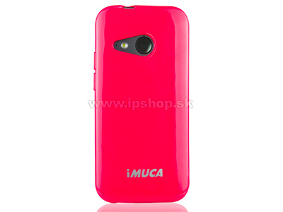 Luxusn ochrann kryt (obal) purpurov Metallic Color TPU na HTC One mini 2 + flia zdarma + stylus **AKCIA!!