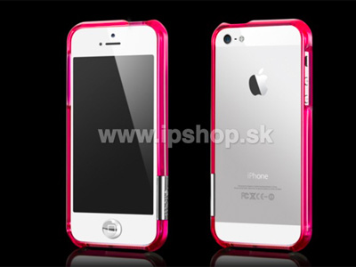 More-Thing Color Gem Luscent Collection pre Apple iPhone 5S / iPhone SE Fuchsia (Pink)