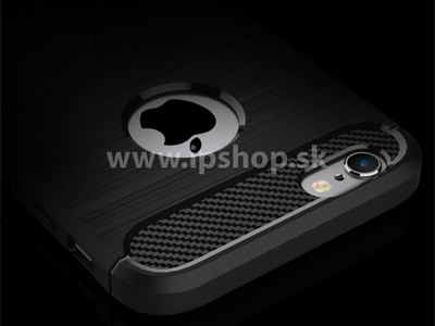 Fiber Armor Defender Black (ierna) - Ochrann kryt (obal) na Apple iPhone 6/6S