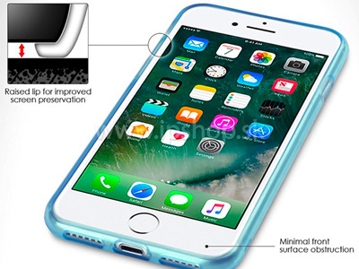 Ochrann gelov kryt (obal) Smokey Black (ed) na Apple iPhone 7 / iPhone 8 / iPhone SE 2020 **AKCIA!!