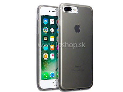 Ochrann gelov kryt (obal) TPU Smokey Black (ed) na Apple iPhone 7 Plus / iPhone 8 Plus **VPREDAJ!!