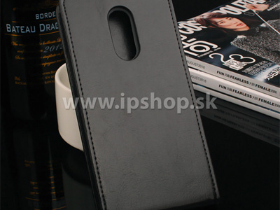 Smart Flip puzdro pre Lenovo K6 Note ierne + flia na displej