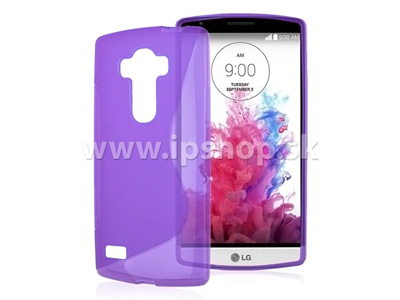 Ochrann gelov kryt (obal) Purple Wave na LG G4S fialov