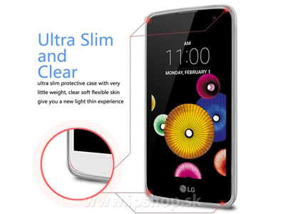 Ochrann kryt (obal) TPU Ultra Slim Clear (ry) na LG K4 LTE **VPREDAJ!!