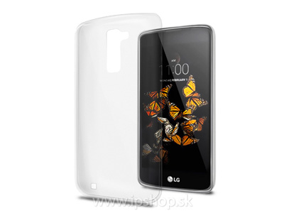 Ochrann kryt (obal) TPU Ultra Slim Clear (ry) na LG K8 LTE **VPREDAJ!!