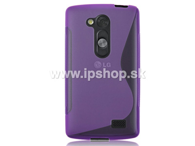 Ochrann gelov/gumov kryt (obal) Purple Wave (fialov) na LG D290n L Fino / LG D295n L Fino Dual SIM **VPREDAJ!!