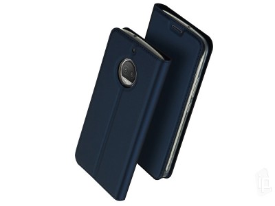 Luxusn Slim puzdro Dark Blue (tmavomodr) na Moto G5s Plus