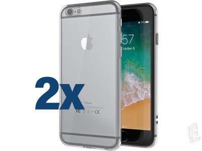 2x ochrann gelov/gumov kryt (obal) TPU Ultra Clear (ir) na Apple iPhone 6S Plus **AKCIA!!