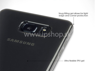 Ochrann gelov kryt (obal) TPU na Samsung Galaxy Note 7 - ed