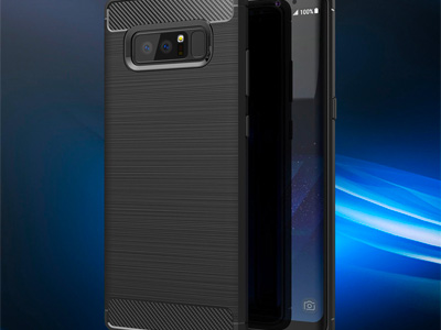 Fiber Armor Defender Grey (ed) - odoln ochrann kryt (obal) na Samsung Galaxy Note 8 **VPREDAJ!!