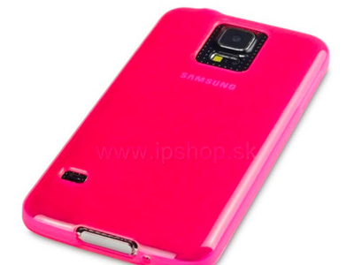 Ochrann gelov kryt (obal) na Samsung Galaxy S5 / S5 NEO (G900) ruov + flia na displej