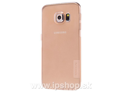 Luxusn ochrann kryt (obal) TPU Nature Brown (bronzov) na Samsung Galaxy S6 Edge Plus **VPREDAJ!!