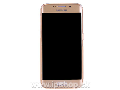 Luxusn ochrann kryt (obal) TPU Nature Brown (bronzov) na Samsung Galaxy S6 Edge Plus **VPREDAJ!!