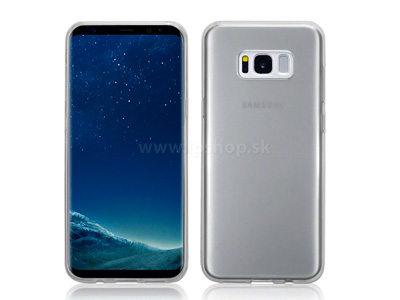 Ochrann gelov kryt (obal) Ultra Clear (ry) na Samsung Galaxy S8 **AKCIA!!
